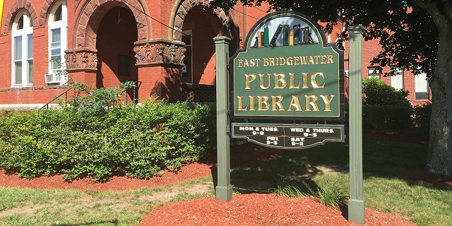 Three function rooms and three bathrooms at the East Bridgewater Public Library received repairs and a fresh coat of paint. Saved taxpayers $14,000.
